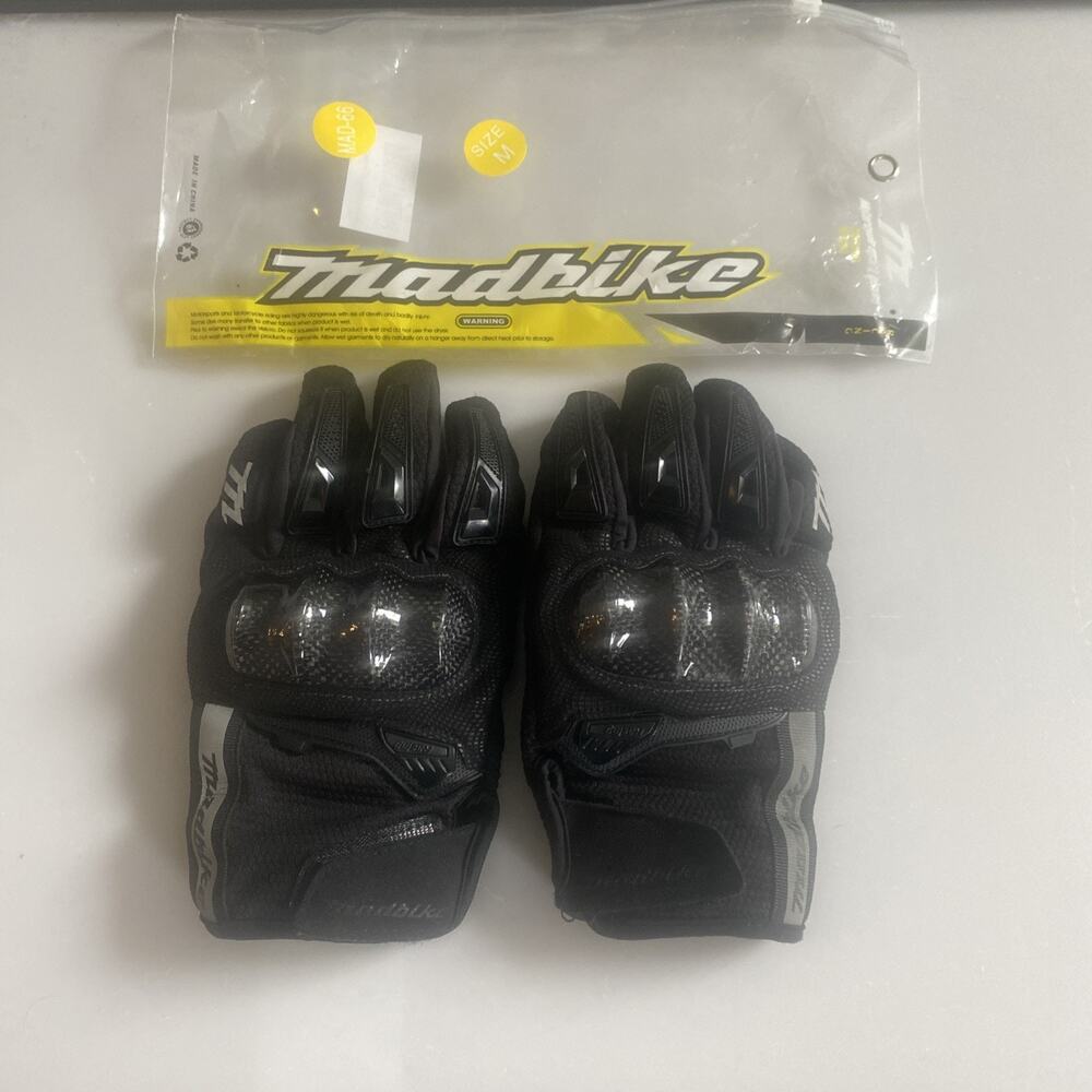 Madbike Motorcycle Riding Gloves Size Medium
